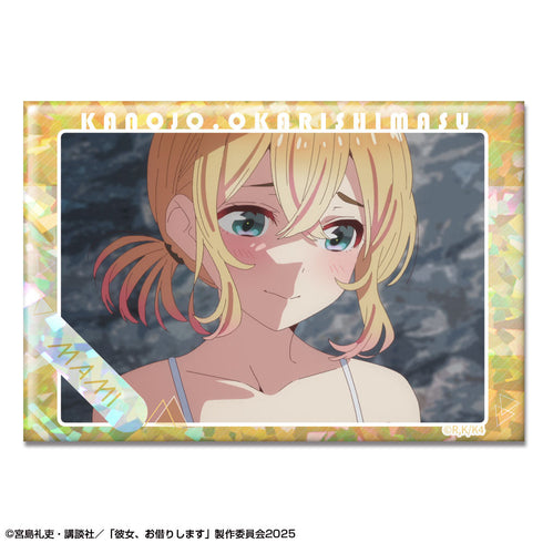 『彼女、お借りします』ホログラム缶バッジ Ver.3 デザイン09(七海麻美/C)