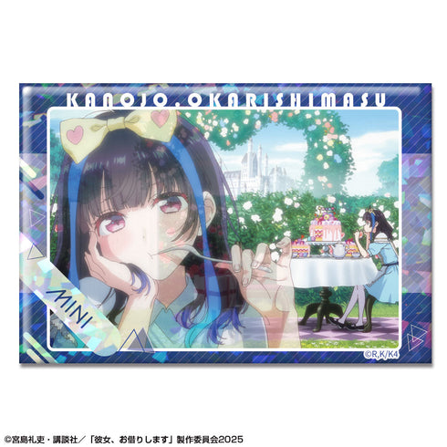 『彼女、お借りします』ホログラム缶バッジ Ver.3 デザイン14(八重森みに)