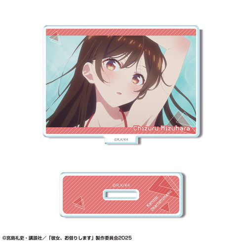 『彼女、お借りします』ミニアクリルスタンド Ver.3 デザイン02(水原千鶴/B)