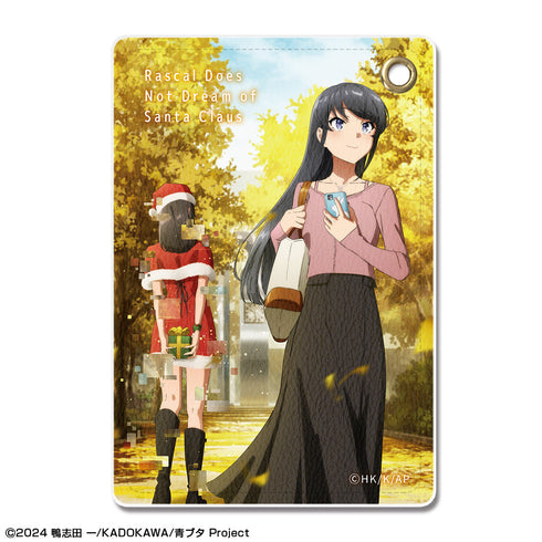 『青春ブタ野郎はサンタクロースの夢を見ない』レザーパスケース デザイン04(アニメキービジュアル)【202512再販】