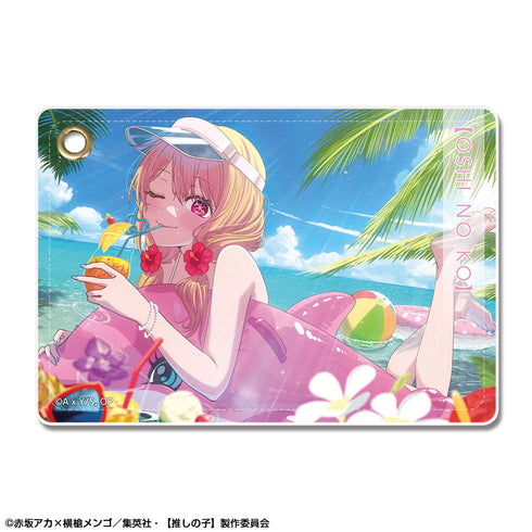 『【推しの子】』レザーパスケース Ver.4 デザイン03(ルビー)