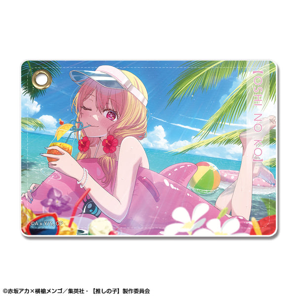 『【推しの子】』レザーパスケース Ver.4 デザイン03(ルビー)