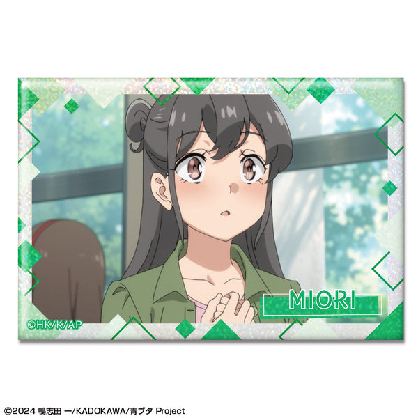 『青春ブタ野郎はサンタクロースの夢を見ない』ホログラム缶バッジ デザイン10(美東美織)【202601再販】