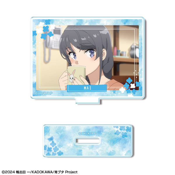 『青春ブタ野郎はサンタクロースの夢を見ない』ミニアクリルスタンド デザイン04(桜島麻衣/D)