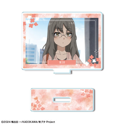 『青春ブタ野郎はサンタクロースの夢を見ない』ミニアクリルスタンド デザイン10(双葉理央)