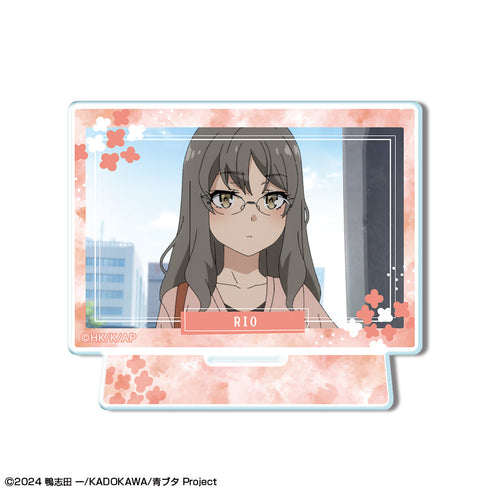 『青春ブタ野郎はサンタクロースの夢を見ない』ミニアクリルスタンド デザイン10(双葉理央)