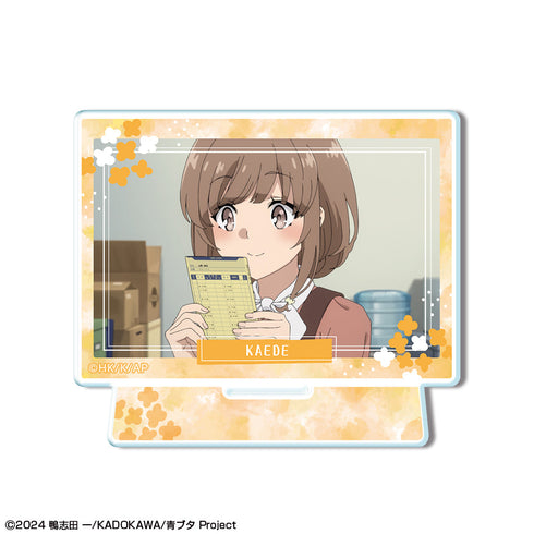 『青春ブタ野郎はサンタクロースの夢を見ない』ミニアクリルスタンド デザイン12(梓川花楓)