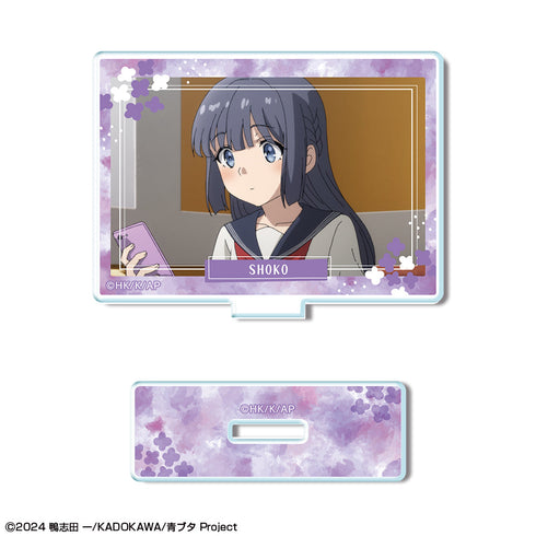 『青春ブタ野郎はサンタクロースの夢を見ない』ミニアクリルスタンド デザイン13(牧之原翔子)