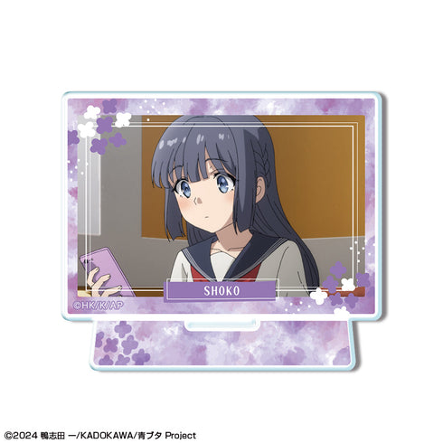 『青春ブタ野郎はサンタクロースの夢を見ない』ミニアクリルスタンド デザイン13(牧之原翔子)