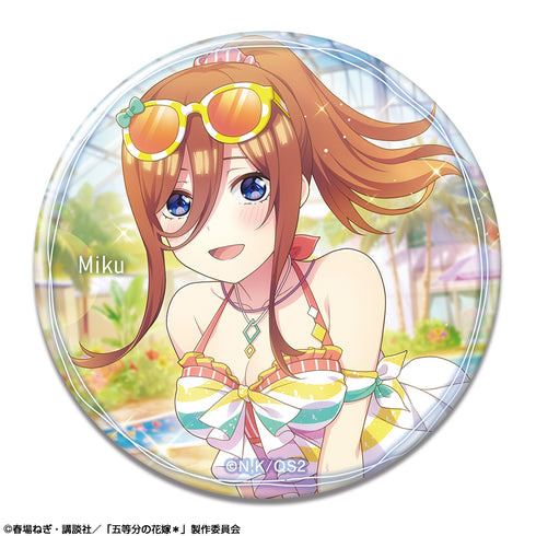 『五等分の花嫁*』缶バッジ Ver.2 デザイン08(中野三玖/B)【202606再販】