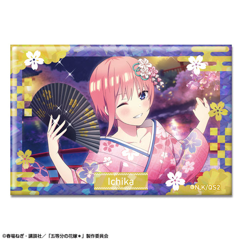 『五等分の花嫁*』ホログラム缶バッジ Ver.2 デザイン01(中野一花/A)