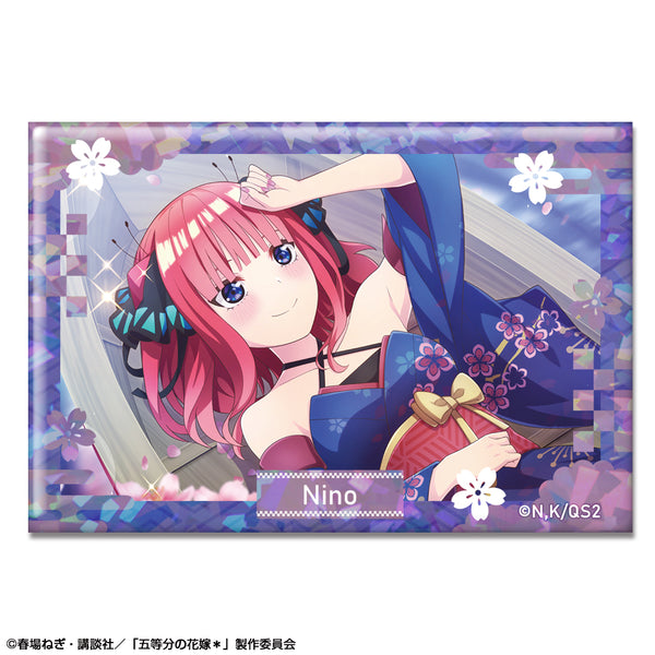 『五等分の花嫁*』ホログラム缶バッジ Ver.2 デザイン02(中野二乃/A)【202603再販】