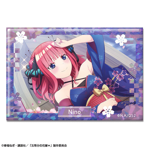 『五等分の花嫁*』ホログラム缶バッジ Ver.2 デザイン02(中野二乃/A)【202601再販】