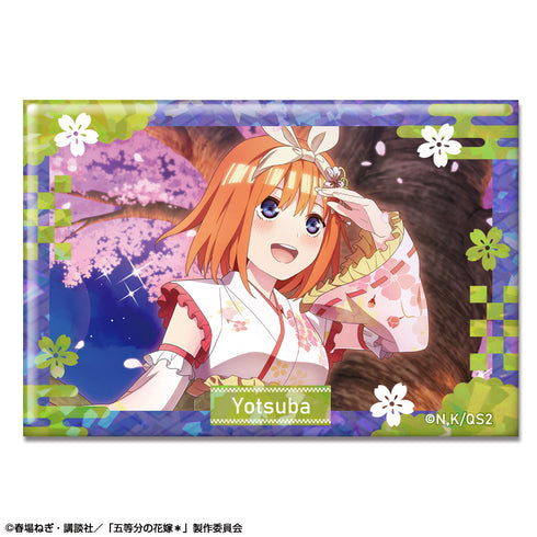『五等分の花嫁*』ホログラム缶バッジ Ver.2 デザイン04(中野四葉/A)