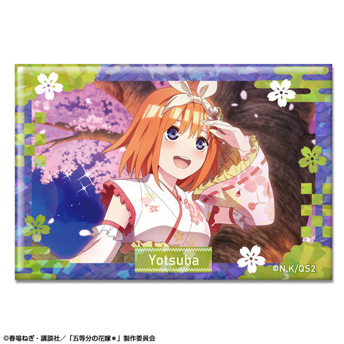 『五等分の花嫁*』ホログラム缶バッジ Ver.2 デザイン04(中野四葉/A)【202606再販】