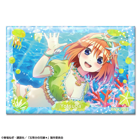 『五等分の花嫁*』ホログラム缶バッジ Ver.2 デザイン09(中野四葉/B)【202606再販】
