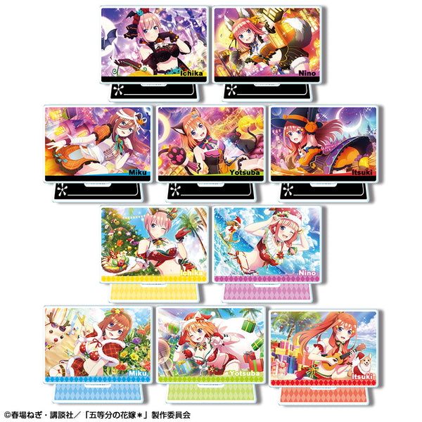 『五等分の花嫁*』トレーディングアクリルスタンド【BOX】