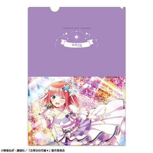 『五等分の花嫁*』クリアファイル Ver.2 デザイン02(中野二乃/A)【202603再販】