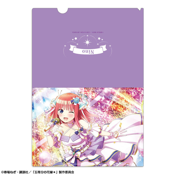 『五等分の花嫁*』クリアファイル Ver.2 デザイン02(中野二乃/A)