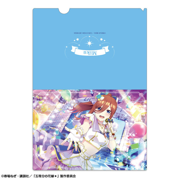 『五等分の花嫁*』クリアファイル Ver.2 デザイン03(中野三玖/A)