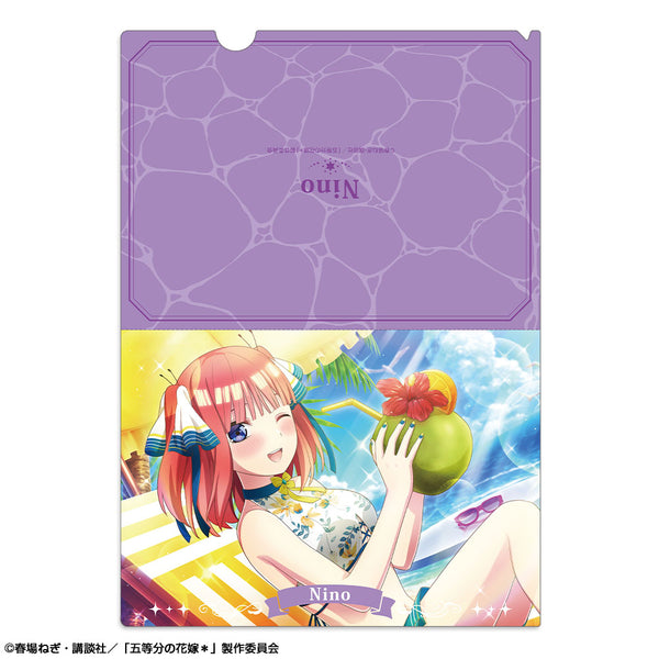 『五等分の花嫁*』クリアファイル Ver.2 デザイン07(中野二乃/B)【202603再販】