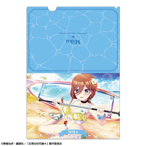 『五等分の花嫁*』クリアファイル Ver.2 デザイン08(中野三玖/B)【202603再販】