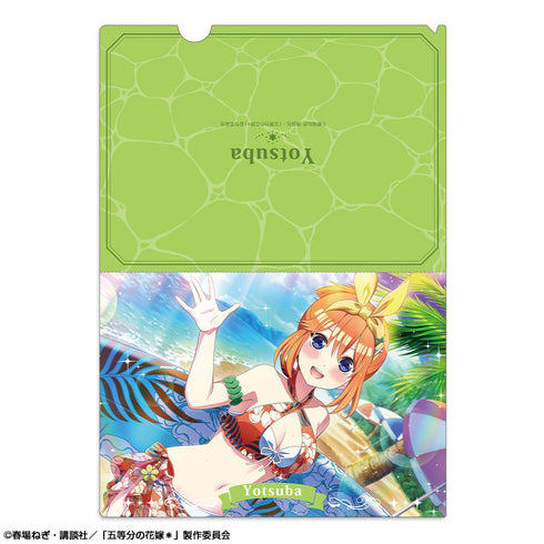 『五等分の花嫁*』クリアファイル Ver.2 デザイン09(中野四葉/B)【202603再販】
