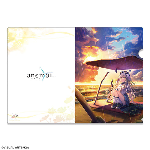 『anemoi(アネモイ)』クリアファイル デザイン02(総羽愛乃)