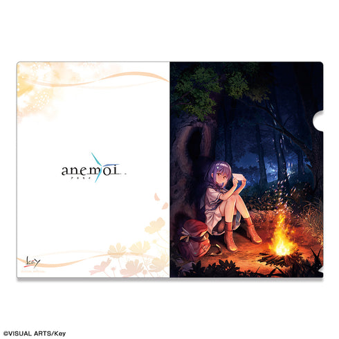 『anemoi(アネモイ)』クリアファイル デザイン04(白渡小詠)