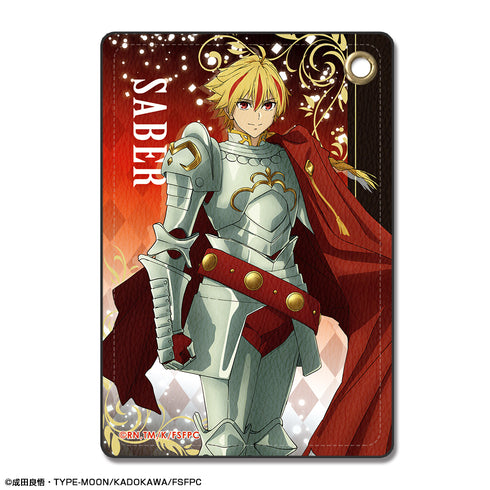 『Fate/strange Fake』レザーパスケース デザイン02(セイバー)【202608再販】