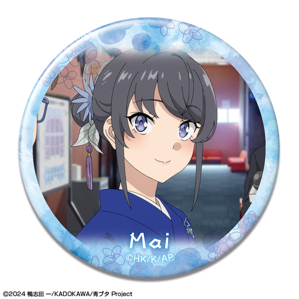 『青春ブタ野郎はサンタクロースの夢を見ない』缶バッジ デザイン11(桜島麻衣/K)【202603再販】