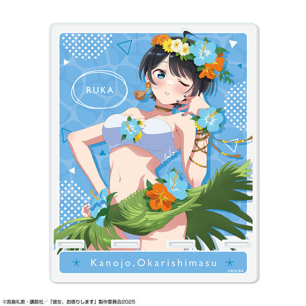 『彼女、お借りします』アクリルスマホスタンド Ver.4 デザイン03(更科瑠夏)