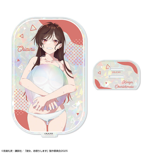 『彼女、お借りします』ホログラムアクリルスタンド デザイン02(水原千鶴/B)