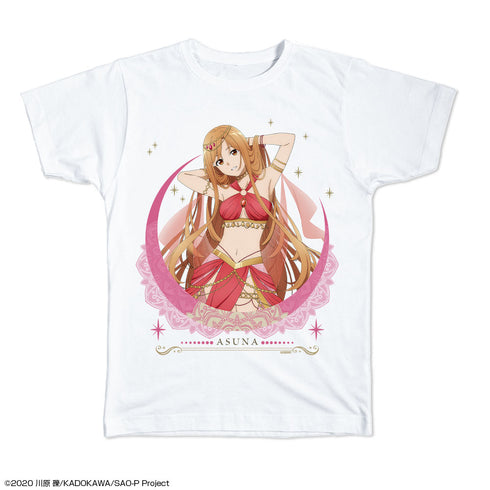 『ソードアート・オンライン』Tシャツ Lサイズ デザイン01(アスナ/踊り子ver.)【描き下ろし】【202608再販】