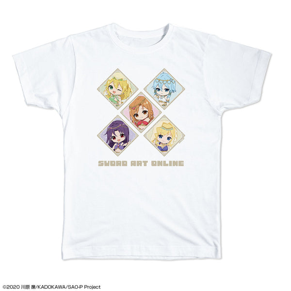 『ソードアート・オンライン』Tシャツ XLサイズ (集合/ちびキャラ踊り子ver.)【202608再販】