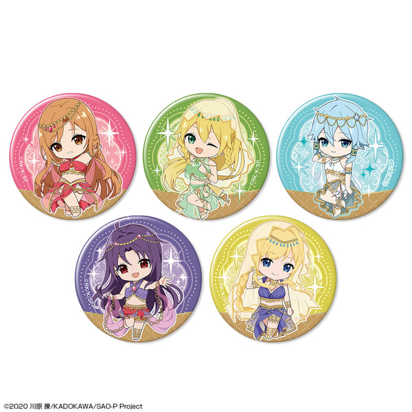 『ソードアート・オンライン』トレーディング缶バッジ (ちびキャラ踊り子ver.)【BOX】