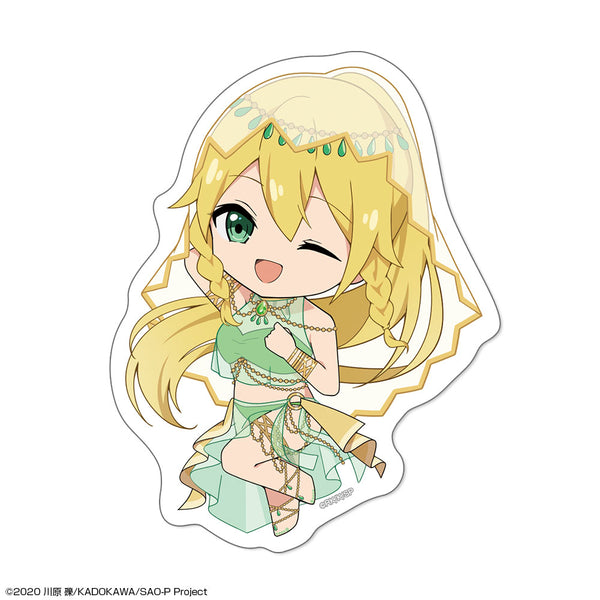 『ソードアート・オンライン』ステッカー デザイン02(リーファ/ちびキャラ踊り子ver.)【202608再販】
