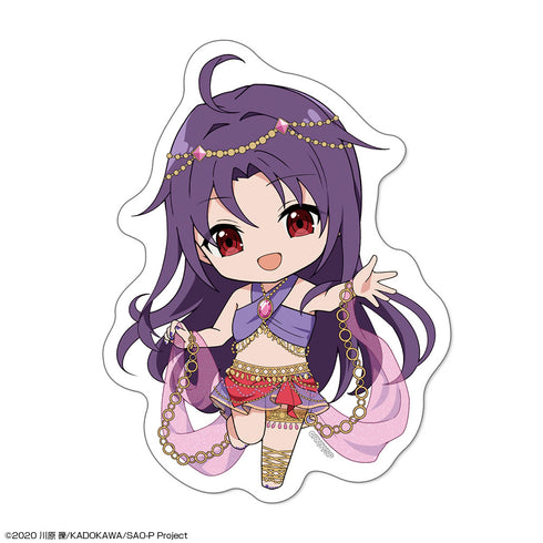 『ソードアート・オンライン』ステッカー デザイン04(ユウキ/ちびキャラ踊り子ver.)【202608再販】