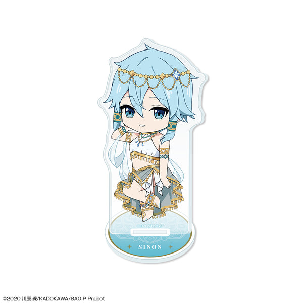 『ソードアート・オンライン』ちびキャラアクリルスタンド デザイン03(シノン/ちびキャラ踊り子ver.)【202608再販】