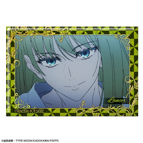 『Fate/strange Fake』ホログラム缶バッジ デザイン10(ランサー/A)