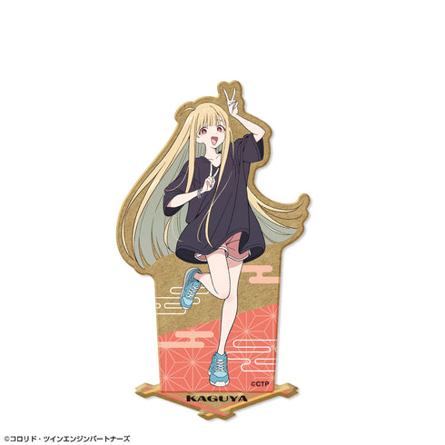 『超かぐや姫!』木製スタンド デザイン01(かぐや/現実)【202608再販】