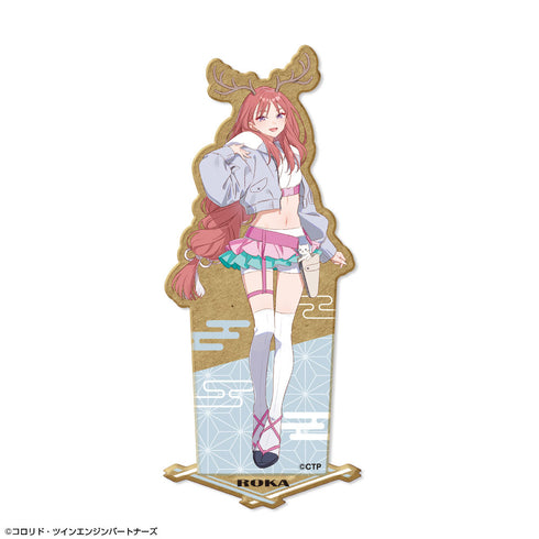 『超かぐや姫!』木製スタンド デザイン09(綾紬芦花)