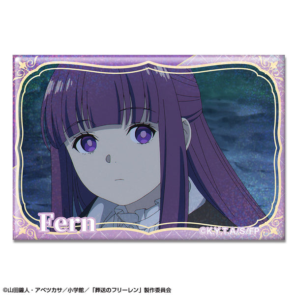 『葬送のフリーレン』ホログラム缶バッジ Ver.3 デザイン16(フェルン/F)【202609再販】