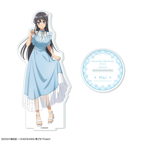 『青春ブタ野郎シリーズ』アクリルスタンド デザイン01(桜島麻衣/サマーチェックver.)【描き下ろし】