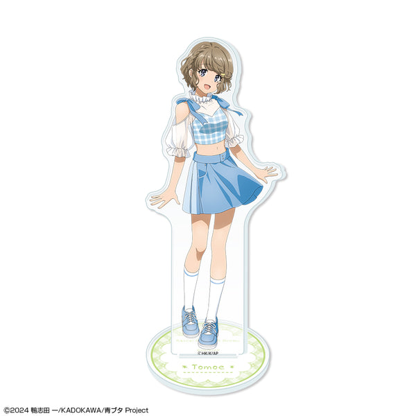 『青春ブタ野郎シリーズ』アクリルスタンド デザイン02(古賀朋絵/サマーチェックver.)【描き下ろし】【202609再販】