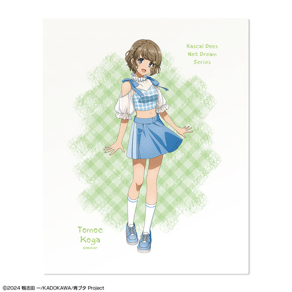 《青春猪头系列》帆布画 设计02(古贺朋绘/夏日格纹版)【全新绘制】【202609再版】