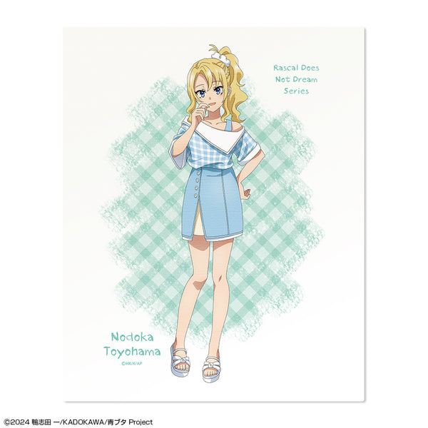 『青春ブタ野郎シリーズ』キャンバスアート デザイン04(豊浜のどか/サマーチェックver.)【描き下ろし】【202609再販】