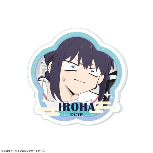 『超かぐや姫!』アクリルバッジ デザイン06(酒寄彩葉/現実)【202608再販】