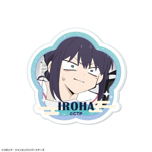 『超かぐや姫!』アクリルバッジ デザイン06(酒寄彩葉/現実)【202608再販】