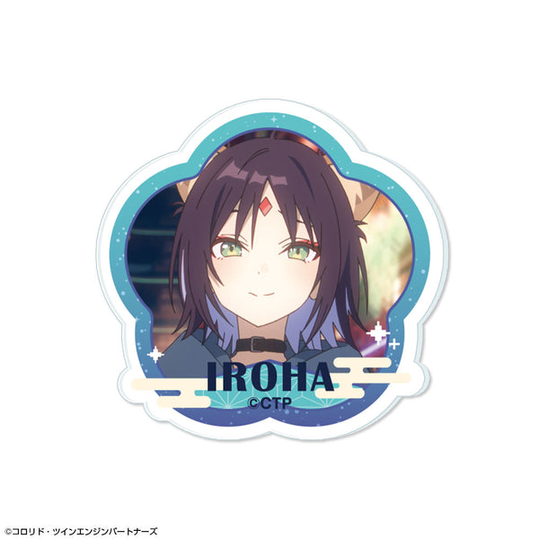『超かぐや姫!』アクリルバッジ デザイン07(酒寄彩葉/VR)【202608再販】